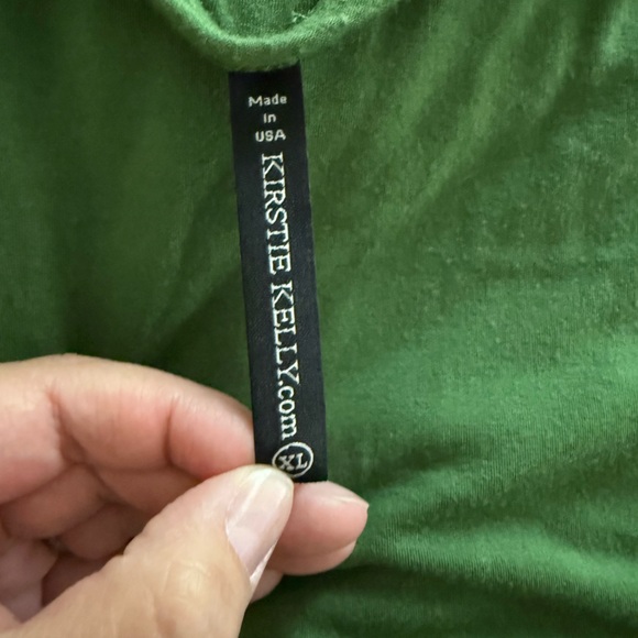 Kirstie Kelly Green Long Sleeve Dress - Picture 4 of 4